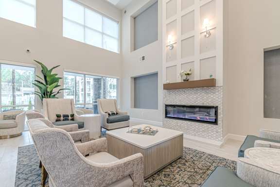 Community Room at Shannon Reserve 55+ Apartments, Union City, GA, 30291