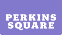 the logo for penetrations square in white on a blue background