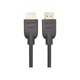 Two AmazonBasics HDMI cables are shown.