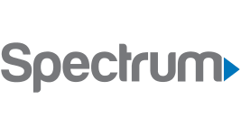 a green background with the spectrum logo at The Landings at Brooks City-Base Apartments , Texas 78235