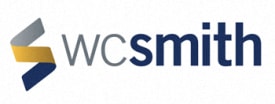 a blue and yellow logo with the word wifi with an arrow pointing to the right