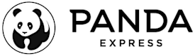 A panda face is inside a circle with the word PANDA EXPRESS written above it.