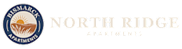 The image is a logo for North Ridge Apartments.