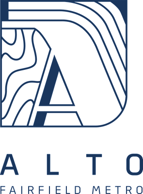 A blue and black graphic with the word "ALTO" in the center.