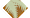 A brown mountain range is depicted in a green and brown diamond shape.