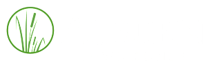 A logo for Auburn Townhomes featuring a green circle with grass in it.