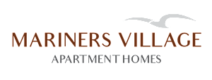 the logo for warriors villa apartments with a white eagle on a black background