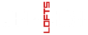The image displays the words "Cobblers Loft Square" in white text on a green background.