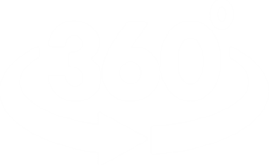 this picture shows the number 360 in a circle