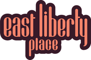 A brown text reads "east liberty place".