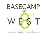 A poster advertising Basecamp at the 8th West.