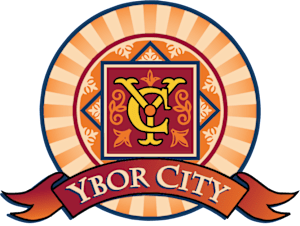 The image is a logo of Ybor City