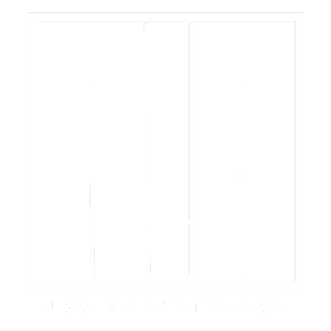 a logo for 150 market place with a white