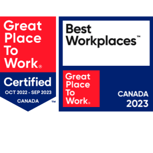 a selection of the great place to work logos