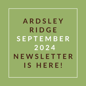 a green background with the words… september 2024 news