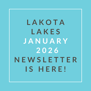 A newsletter for Lakota Lakes is available for January 2026.