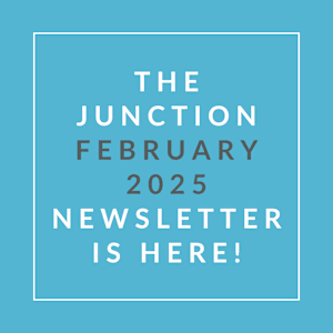The image announces the availability of the Junction January 2025 newsletter.