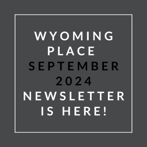 a white box with the words wounding place september 2224 newsletter is here