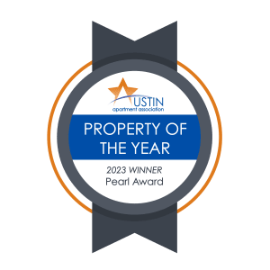 Austin Apartment Association Property of the year award logo
