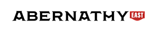 A red shield with the word "EAST" in white capital letters.
