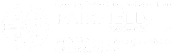 A green and white logo for Fairfield Property Management, Inc. celebrating 40 years.