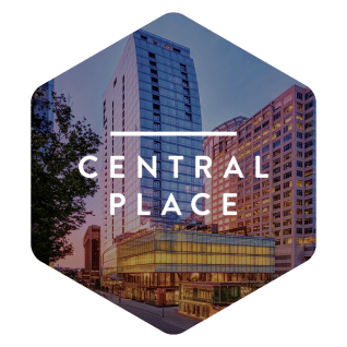 a view of the central place building in the city