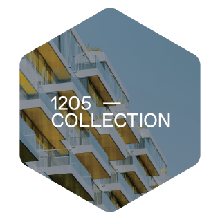 an image of a building with the text 125 collection