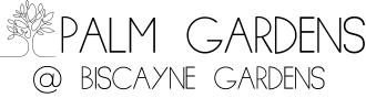 the logo  at Palm Gardens @ Biscayne Gardens, North Miami, FL, 33181
