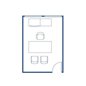 an illustration of a floor plan of a bathroom with a closet