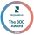 a circle with the words reputation award and the 800 award