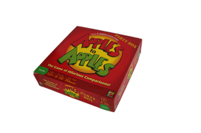 A box of Nibbles to Artys game is shown.