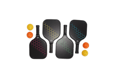 Four spatula with different patterns and shapes.