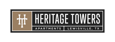 a sign with the name of a city and the wordheritage tower Heritage Towers Apartments lewisville tx apartments apartments near lewisville tx lewisville apartments