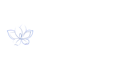 The logo for The Marjorie features a white lotus flower.