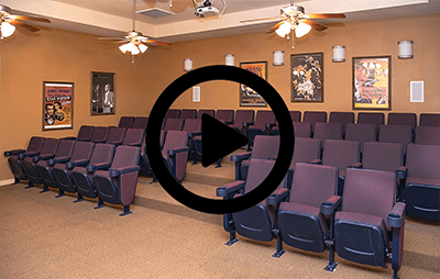Hillcrest Manor_On-Site Theater Room_Video Tour
