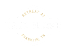 A black and white logo for Iron Horse Retreat in Franklin, TN.