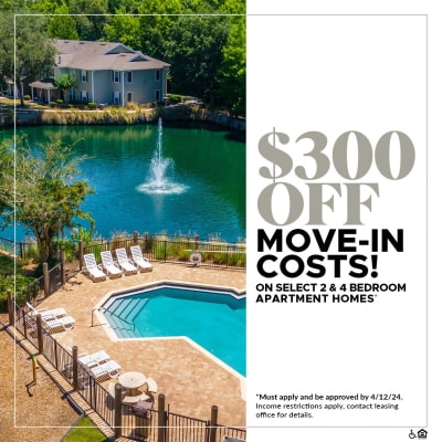 300 off move in costs on select 2 a bedroom apartment homes