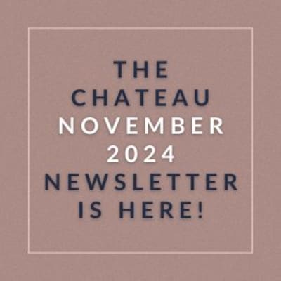 the chateau novembre 2020 newsletter is here logo