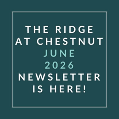 The Ridge at Chestnut June 2026 Newsletter is here!