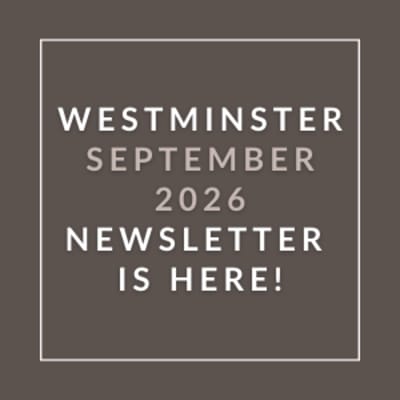 A newsletter for Westminster in September 2026 is available.