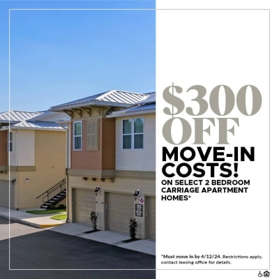 300 off move in costs on select 2 bedroom car garage apartment homes