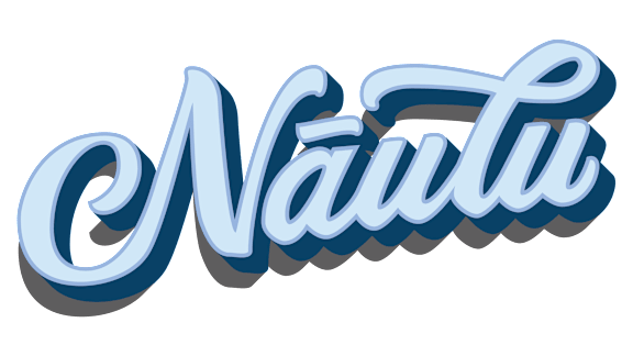 The image features the word "Nauti" in a stylized font.