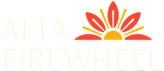 flag on a white background with a red and yellow design
