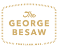 The George Besaw Apartments Full Gold Logo