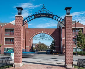 Ovaltine Court Apartments in Villa Park IL