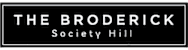 the broderick apartments logo black