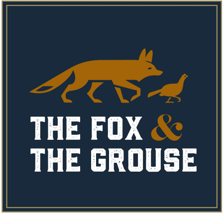 the fox and the goose podcast logo