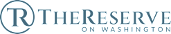 The Reserve on Washington - Logo Blue