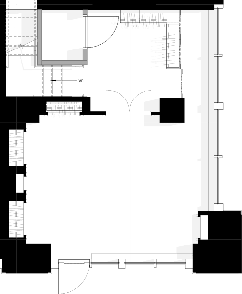 a floor plan at The Pearl, Fort Wayne, 46802