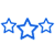 a blue rectangle on a white background